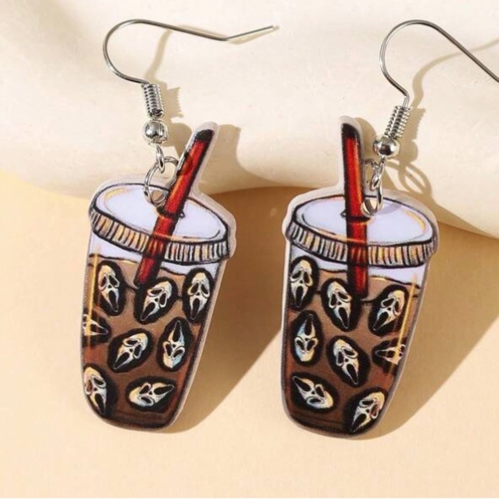 GHOST FACE EARINGS